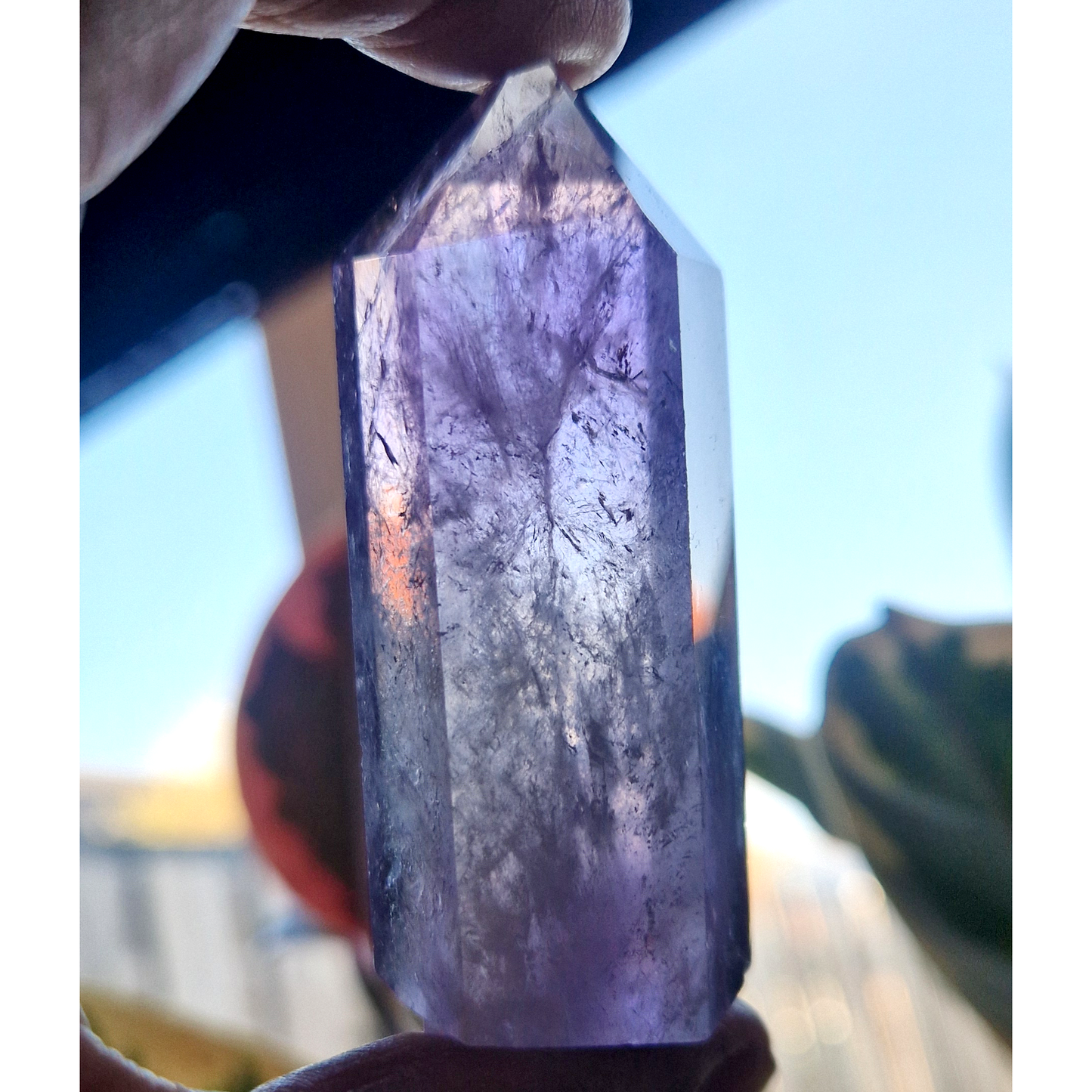 Amethist (Lavendelkwarts) Toren