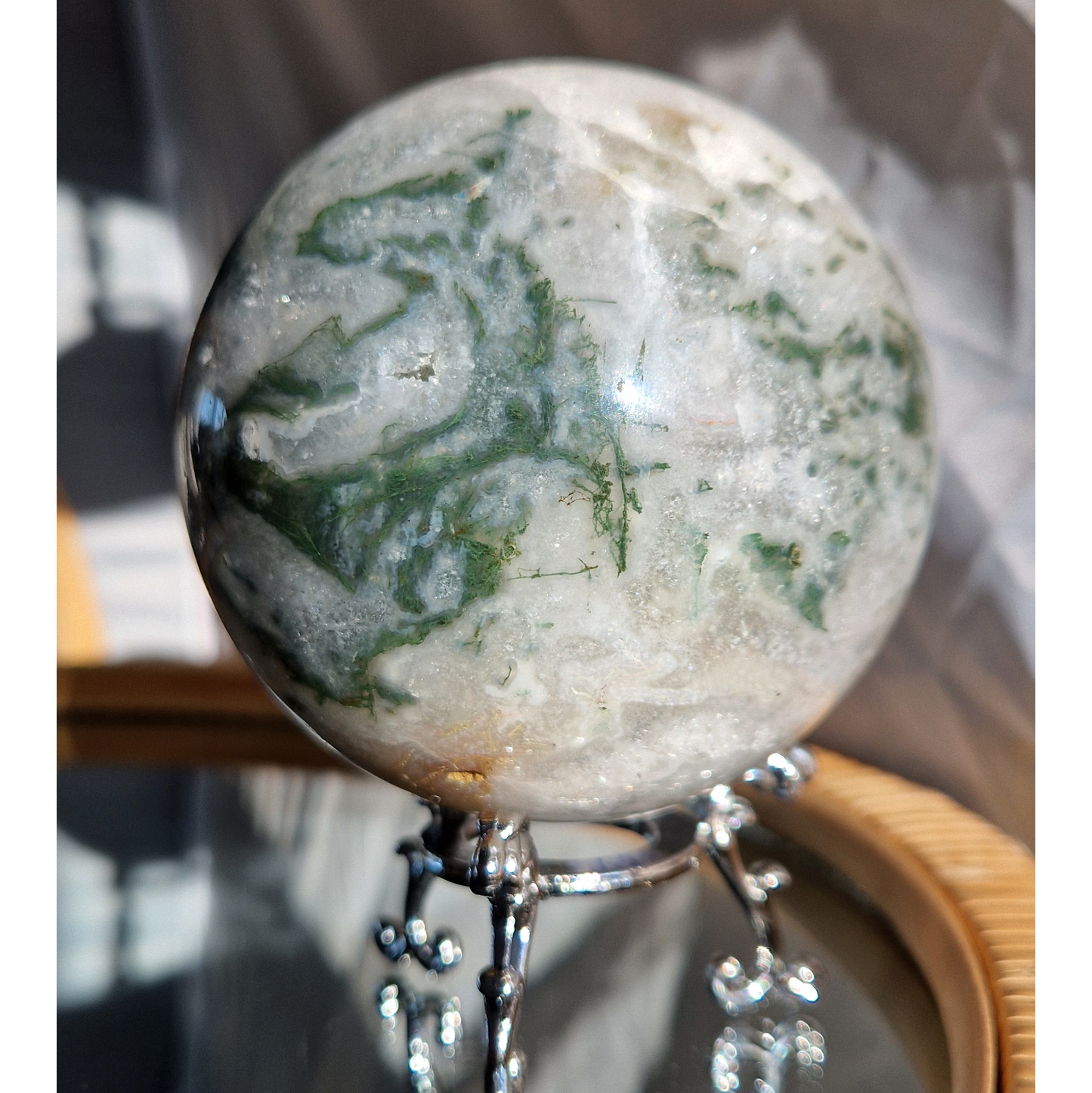 Boomagaat met Calciet insluitsel (7,5cm)