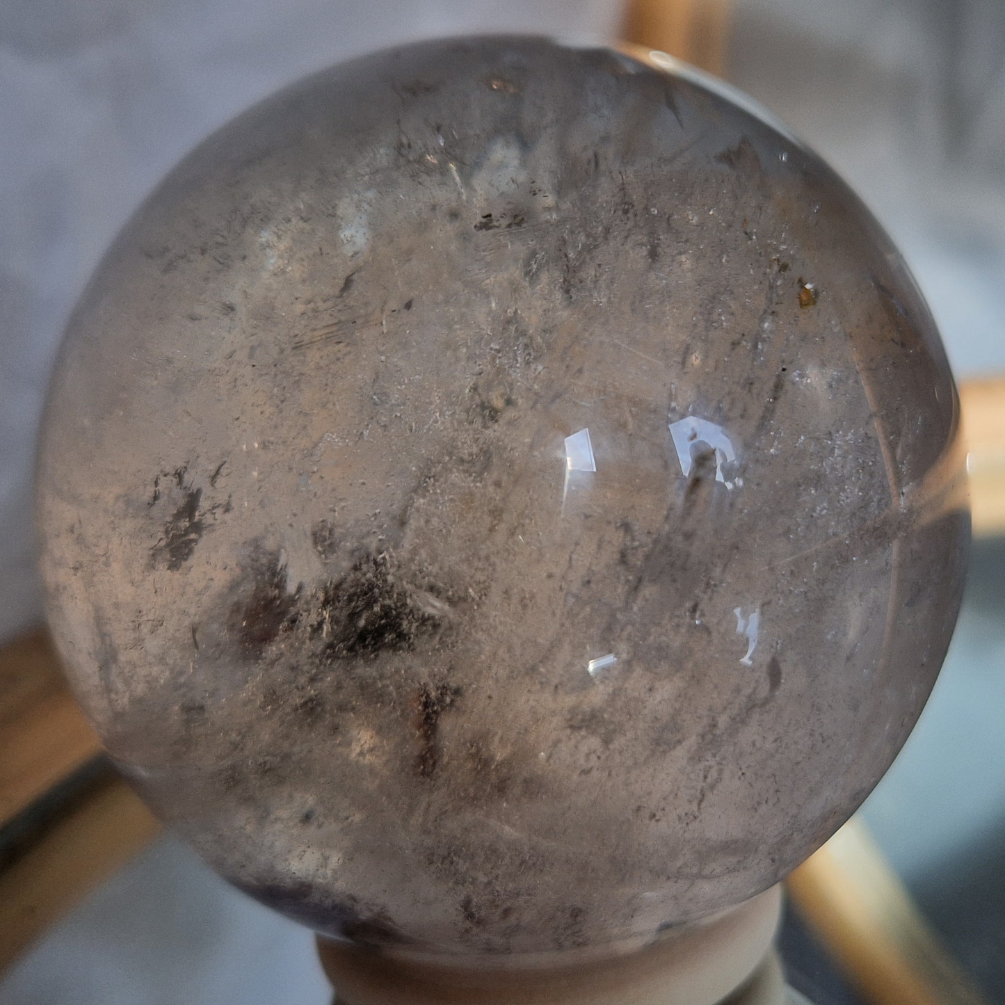 Gardenquartz (Lodoliet) Bol (7cm)