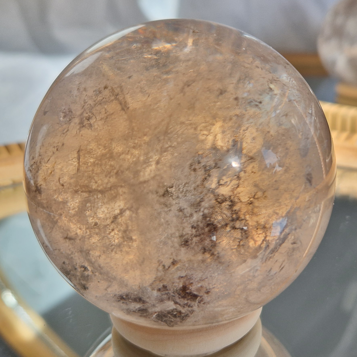 Gardenquartz (Lodoliet) Bol (7cm)