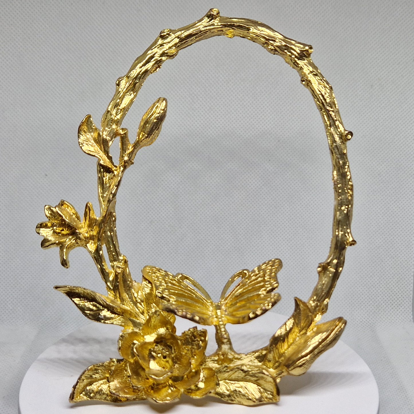 Vlinder Bollenstandaard (Goudkleurig)