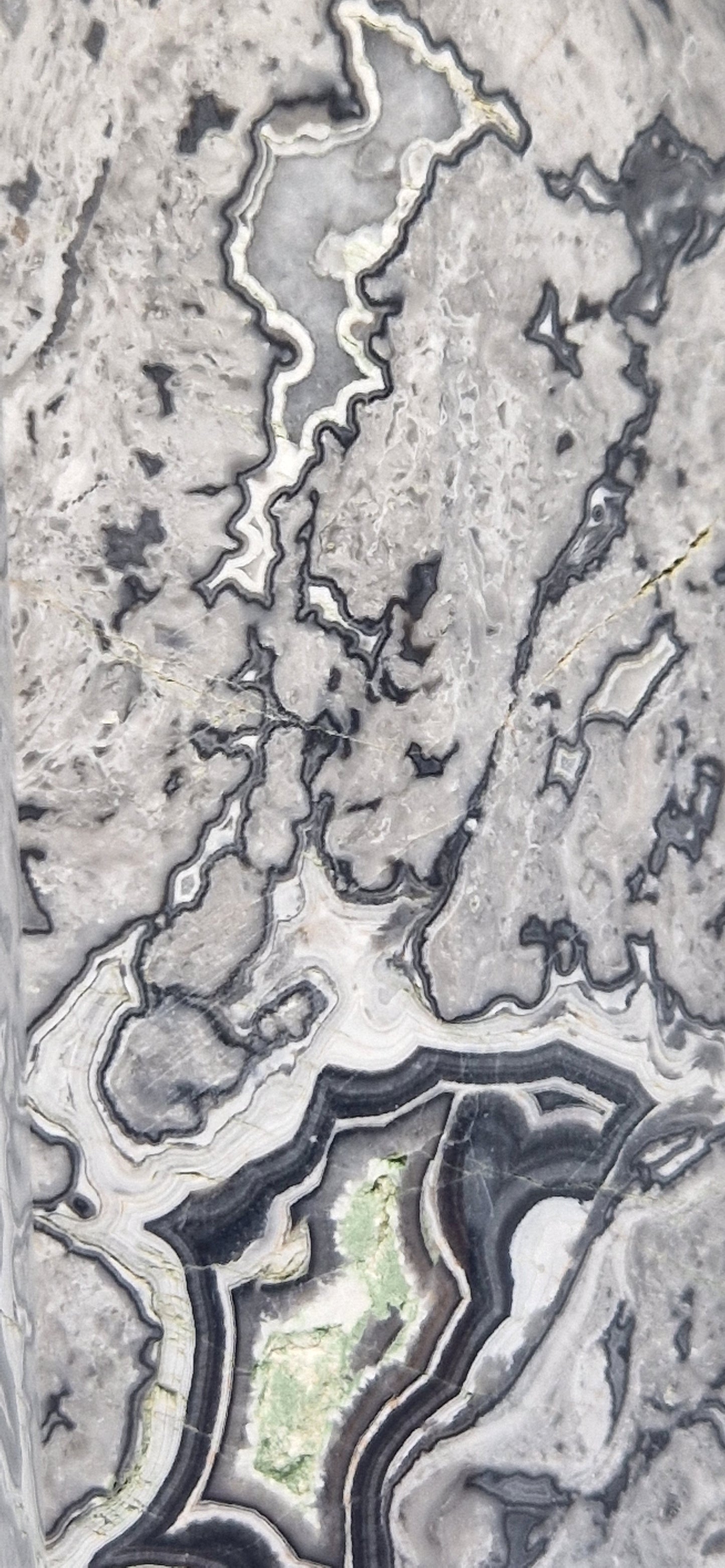 Grijze Crazylace Agaat Toren