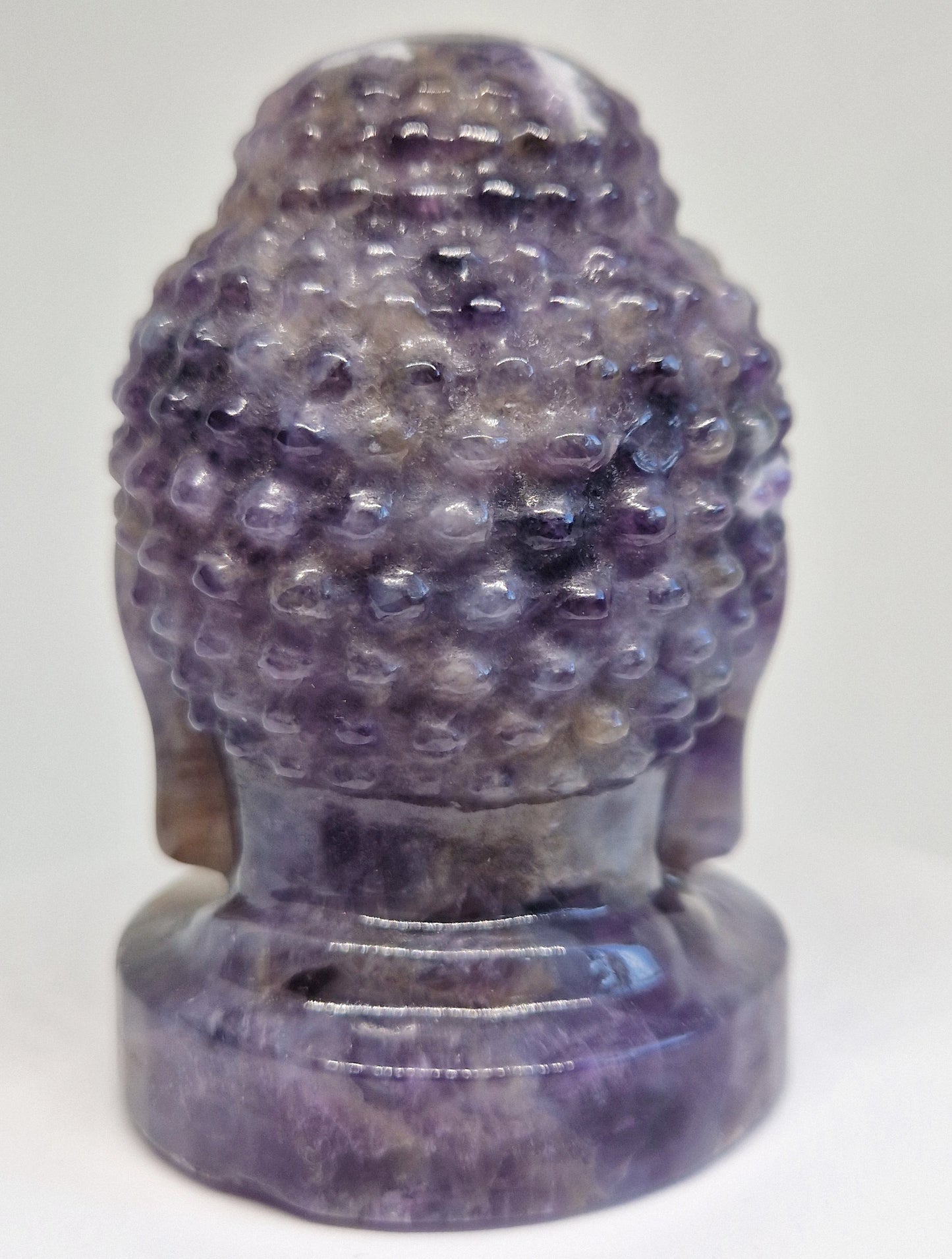 Amethist Boeddha Hoofd