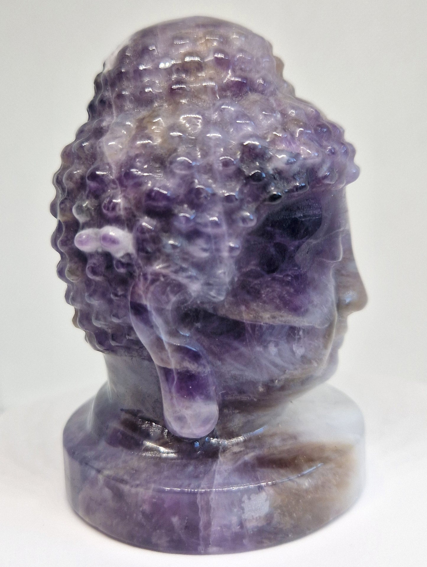 Amethist Boeddha Hoofd