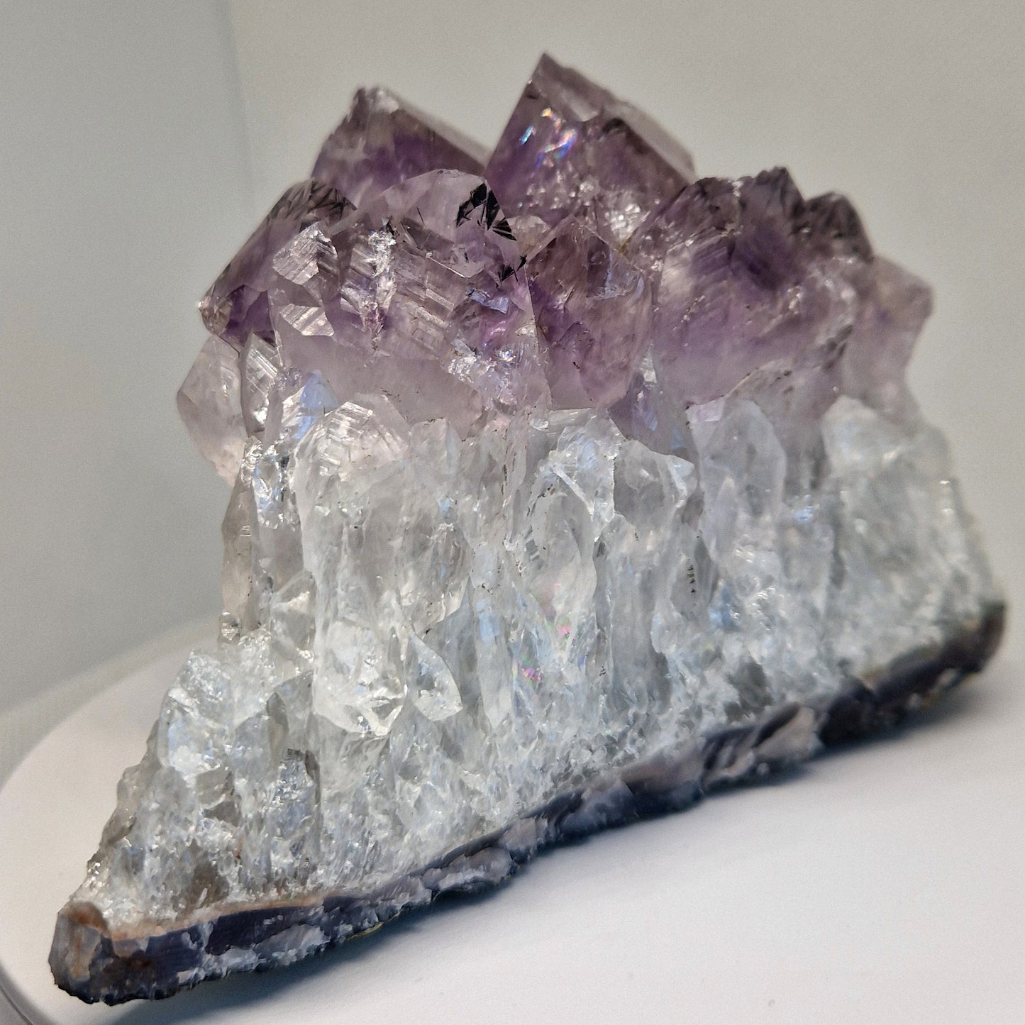 Amethist Cluster met Goethiet