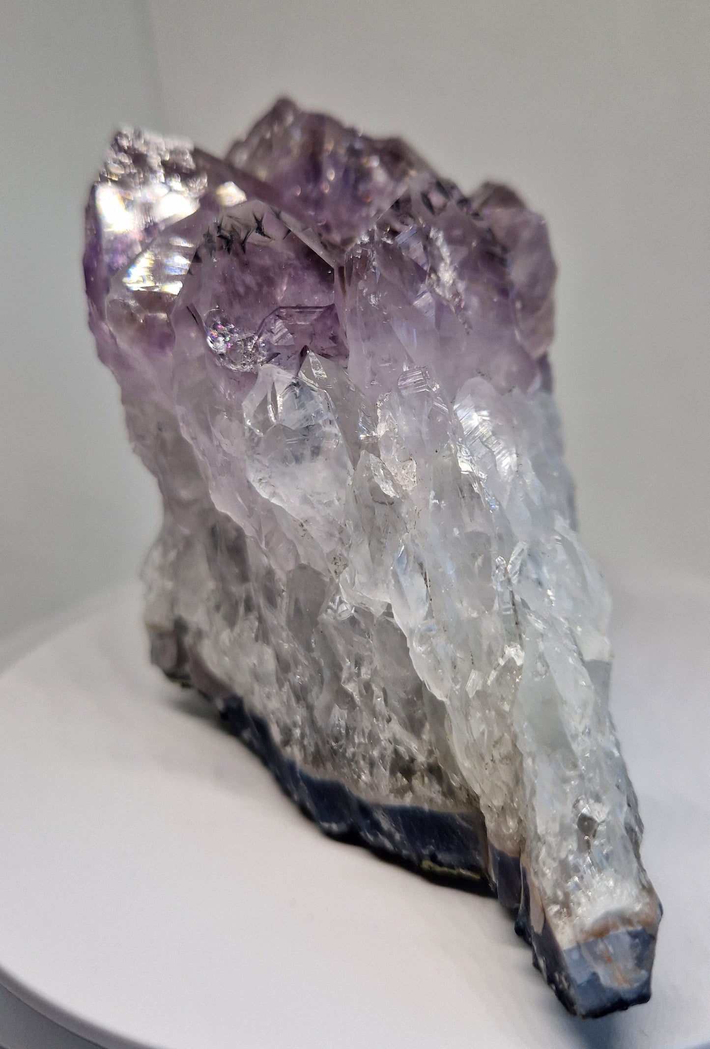 Amethist Cluster met Goethiet