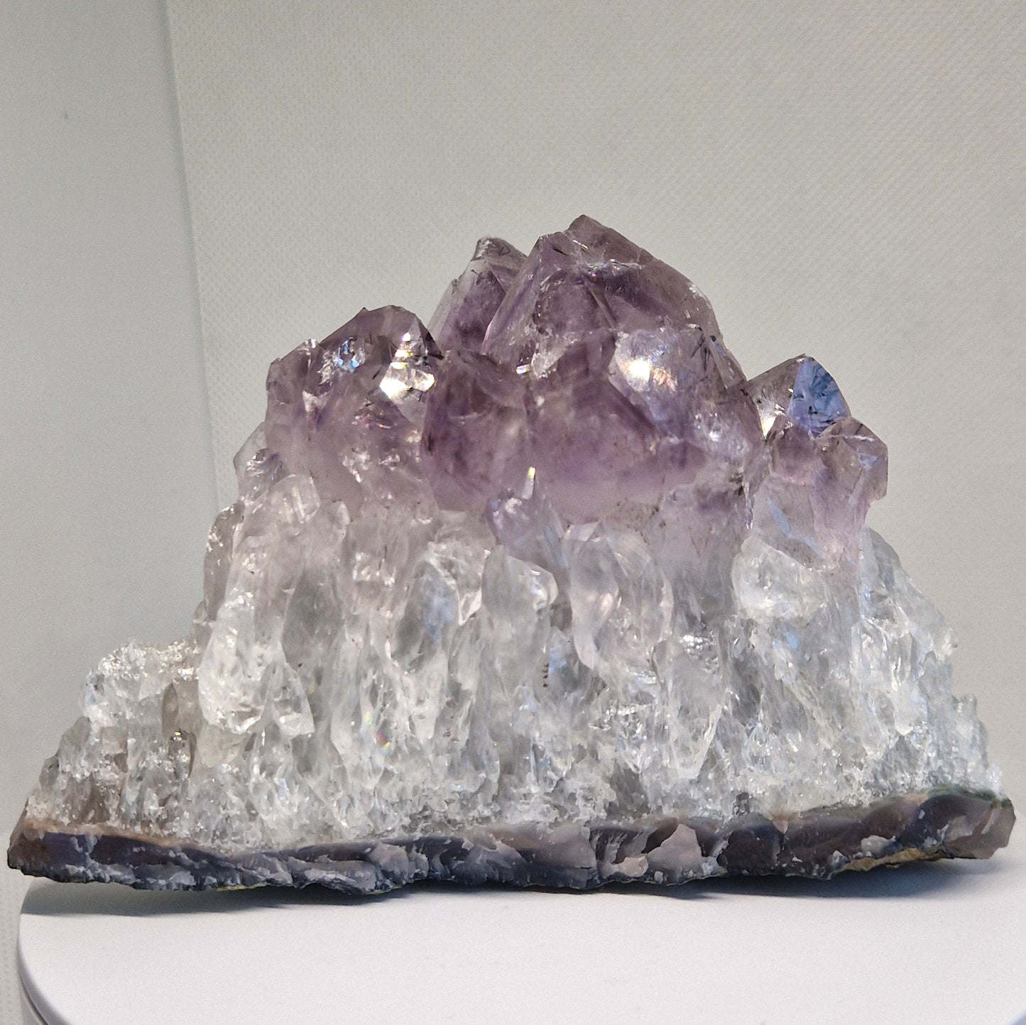 Amethist Cluster met Goethiet