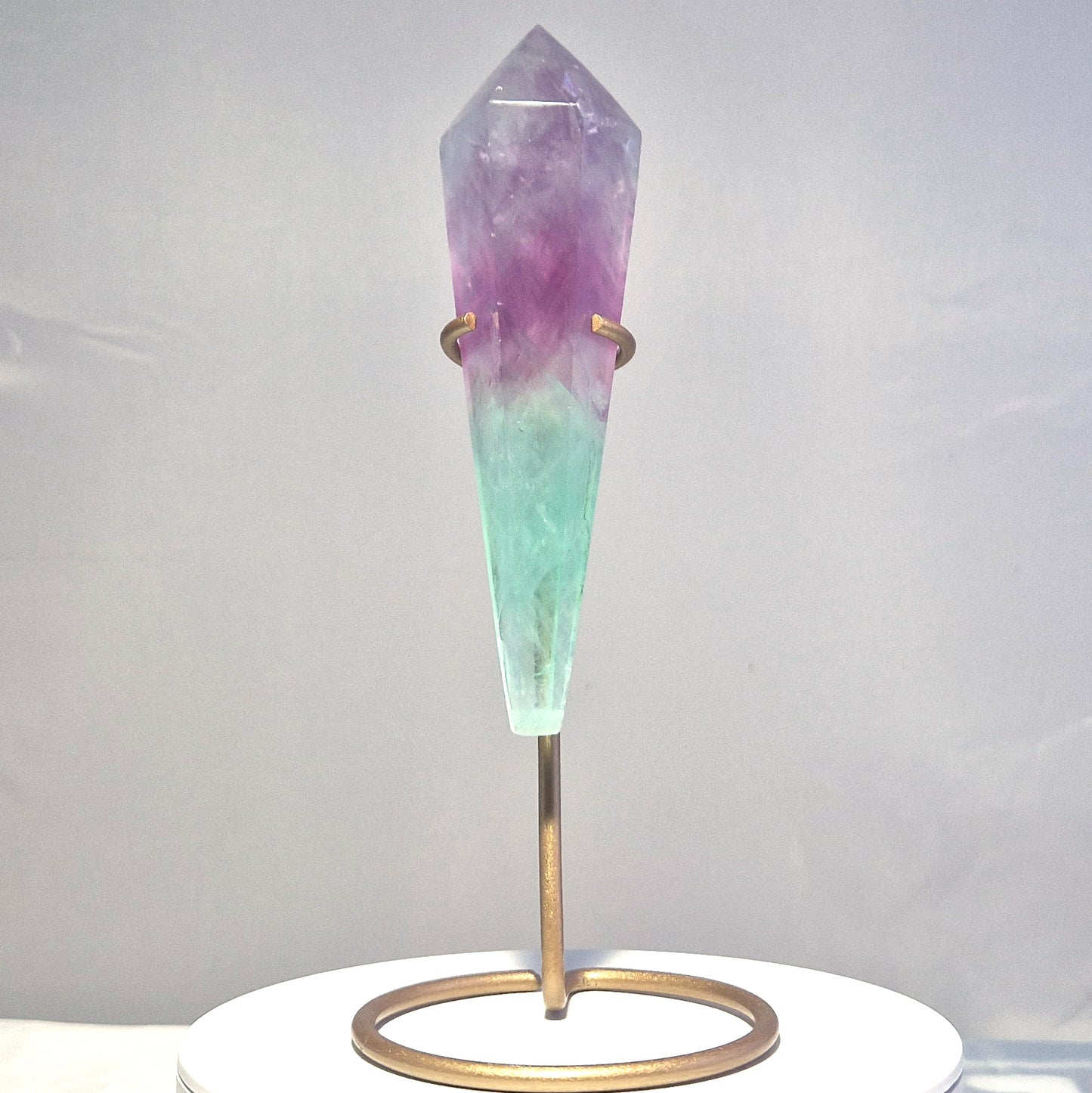 Fluoriet staf (wand) met standaard