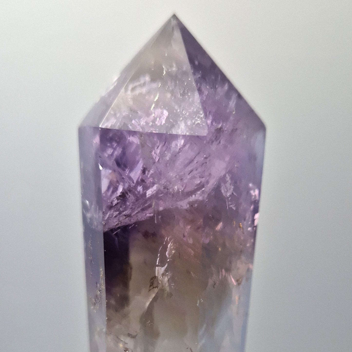 Amethist staf met houder