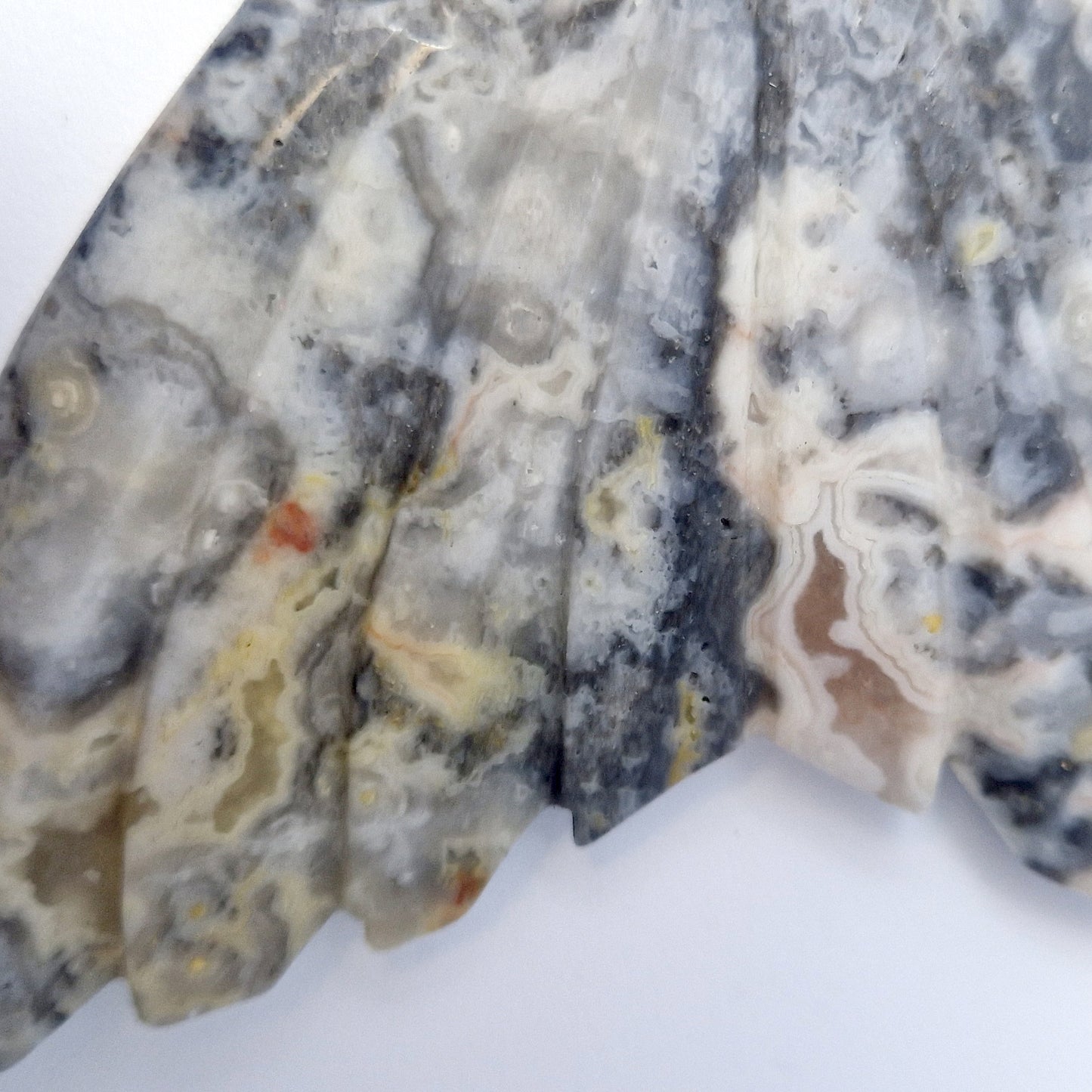 Crazylace Agate (roze) Mermaid's Tail