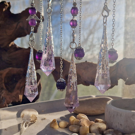 Amathist Pendel (helder)