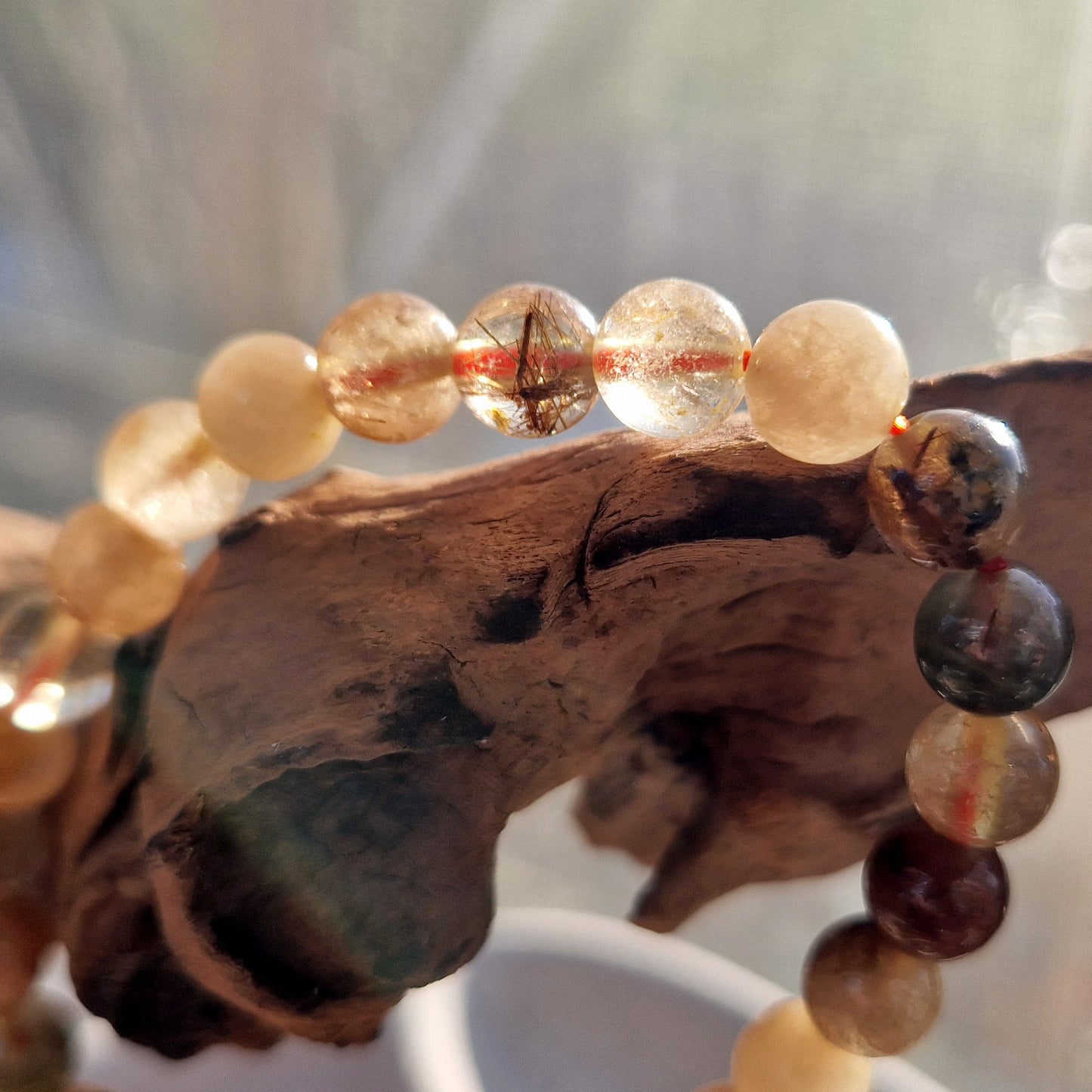 Rutielkwarts Armbandjes (8mm kralen)