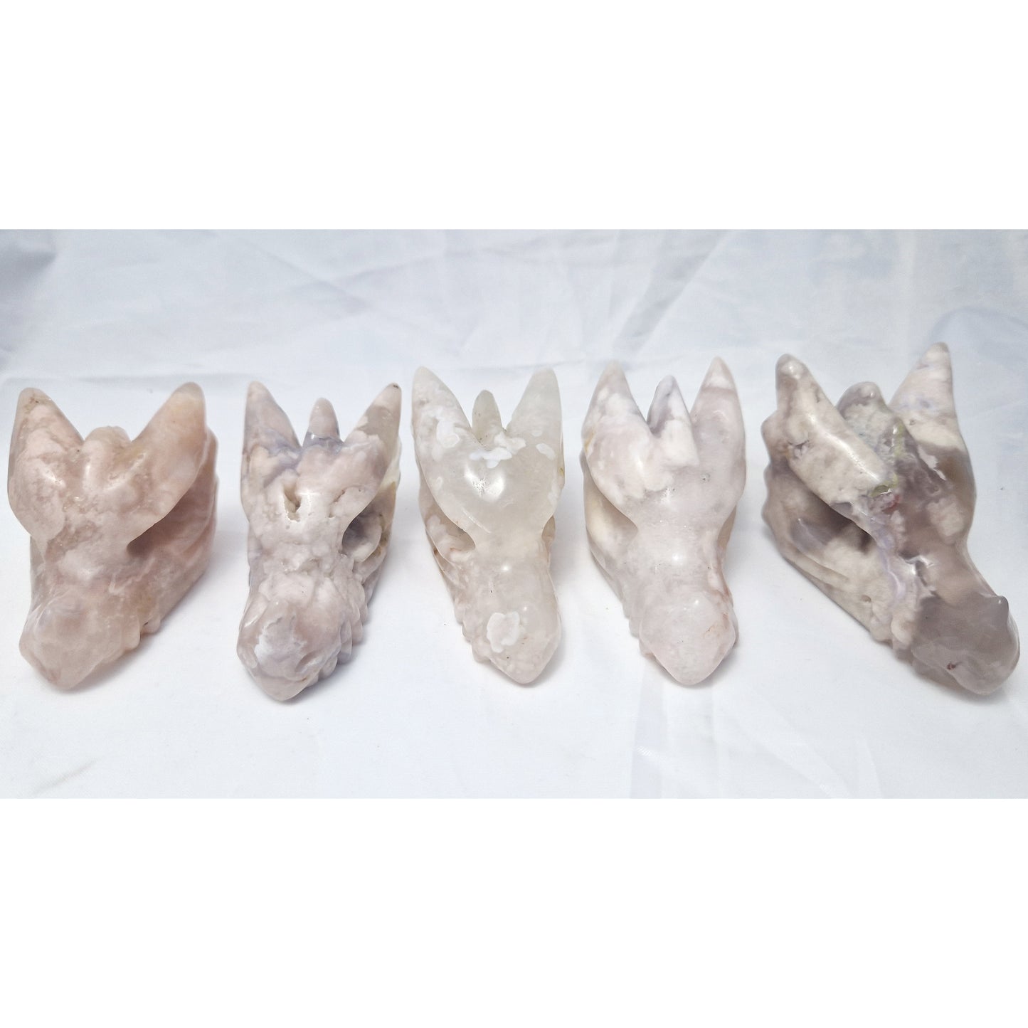 Bloemagaat (Roze) Drakenkoppen