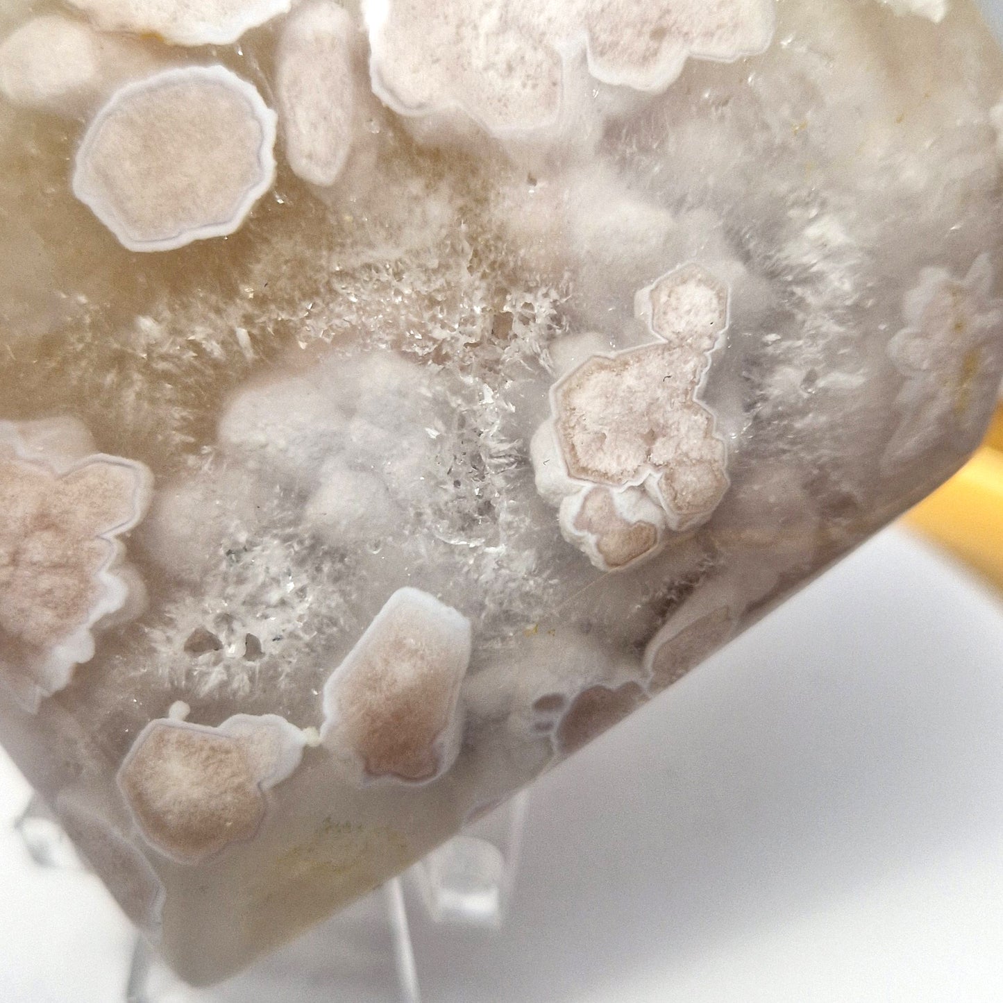 Roze Bloemagaat Pixel Hart