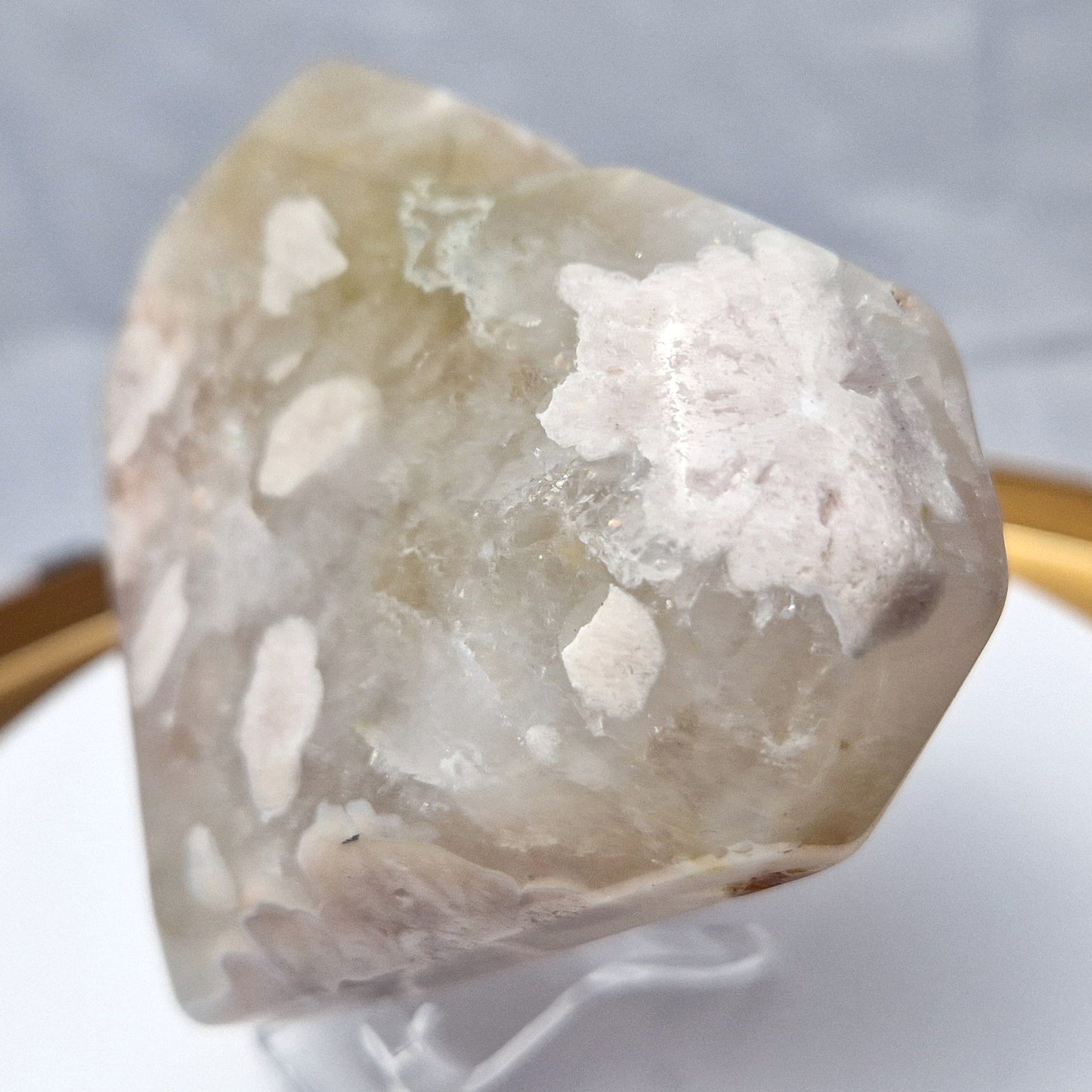 Roze Bloemagaat Pixel Hart