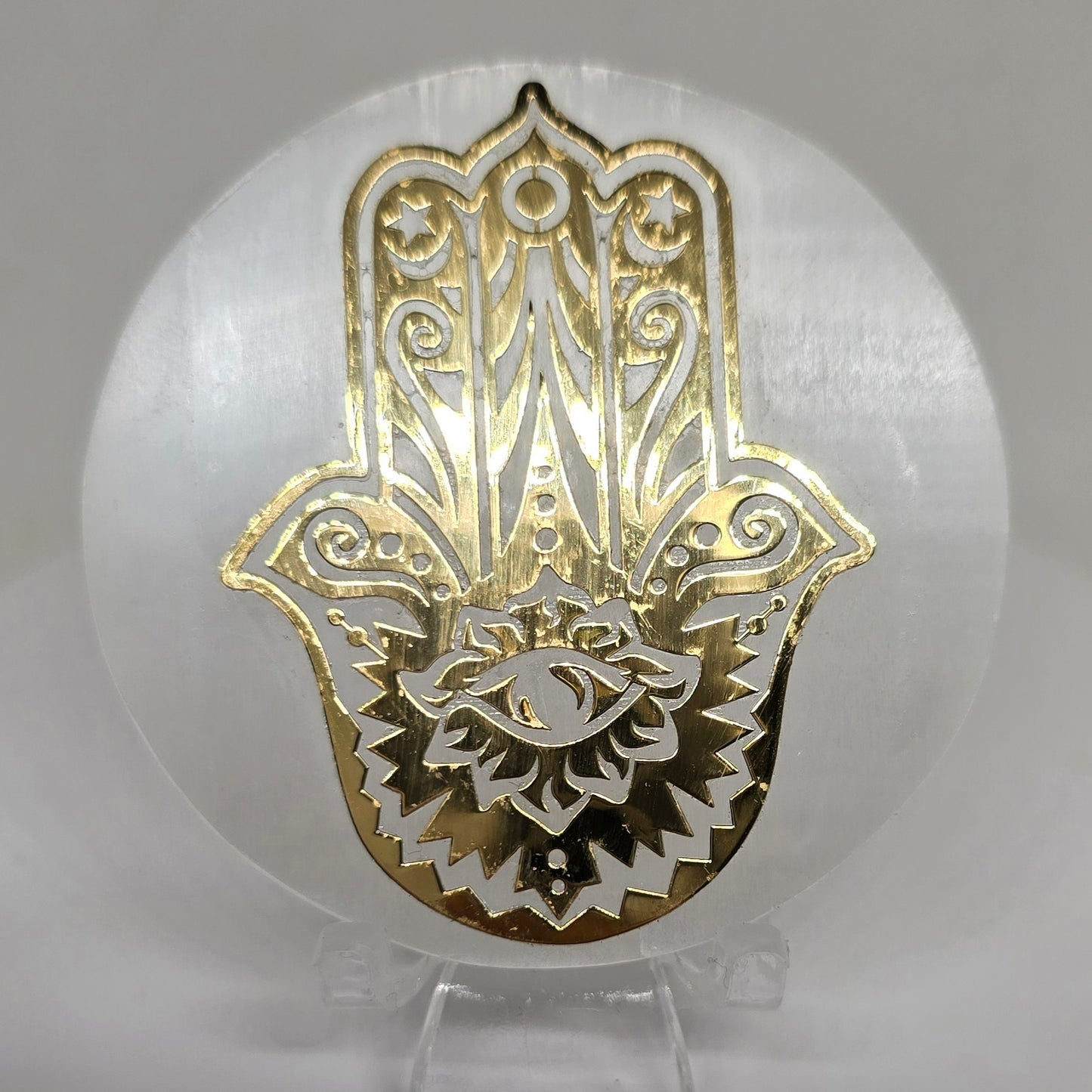 Seleniet / Satijnspaat Schijfjes