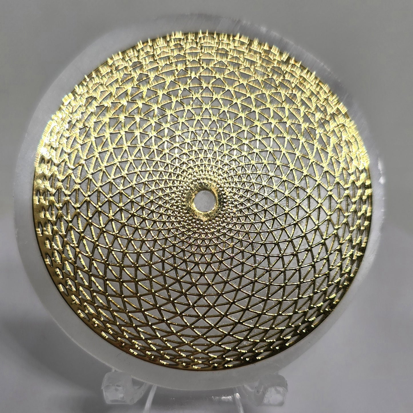 Seleniet / Satijnspaat Schijfjes