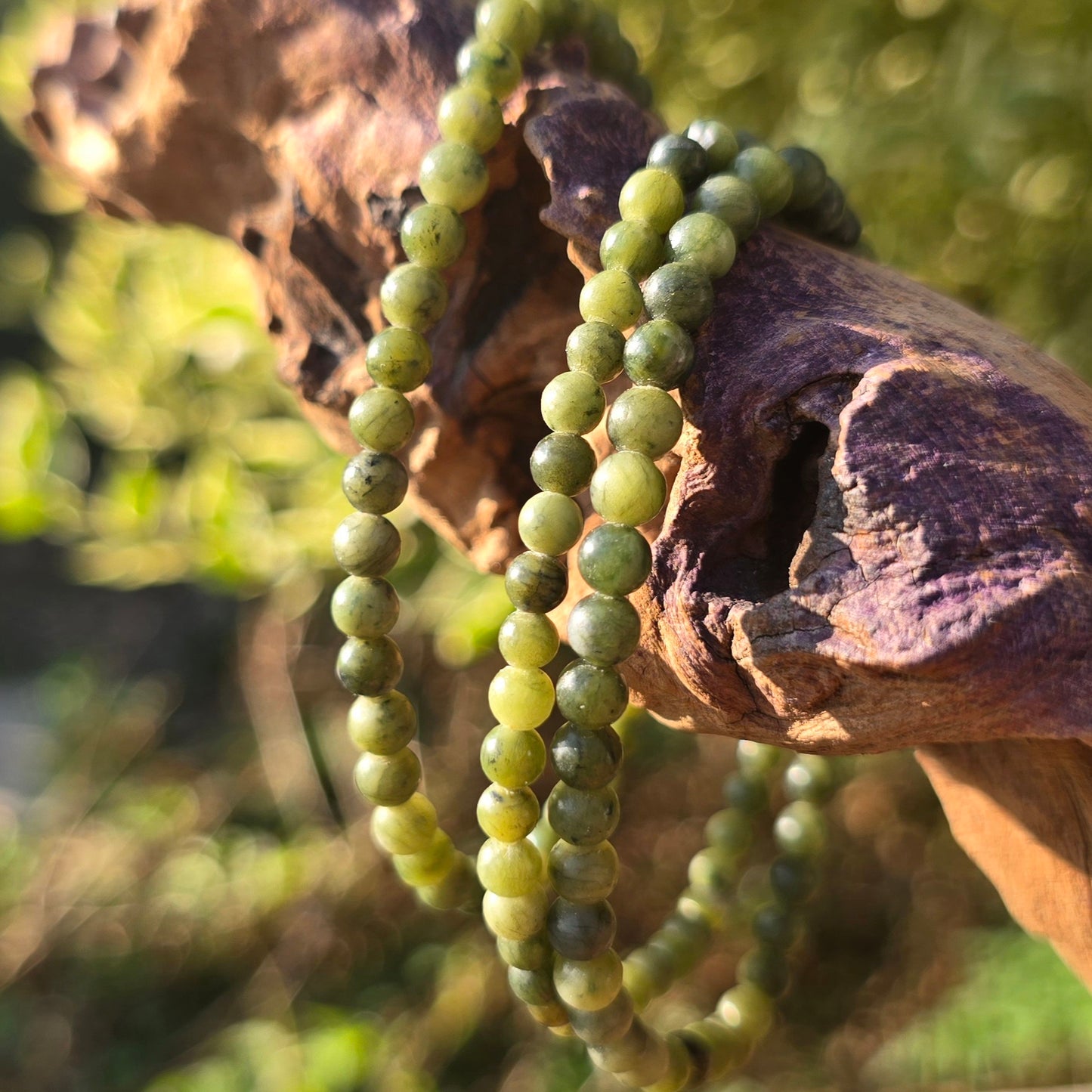 Groene Jade Armbandjes (4mm)