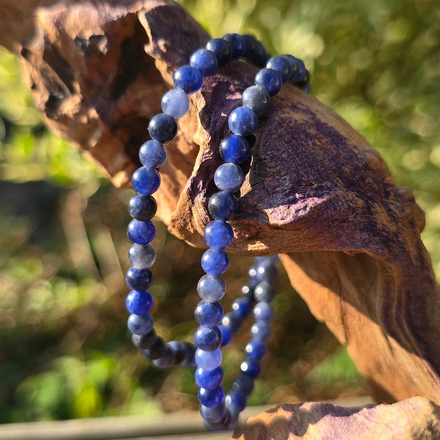 Sodaliet Armbandjes (4mm)