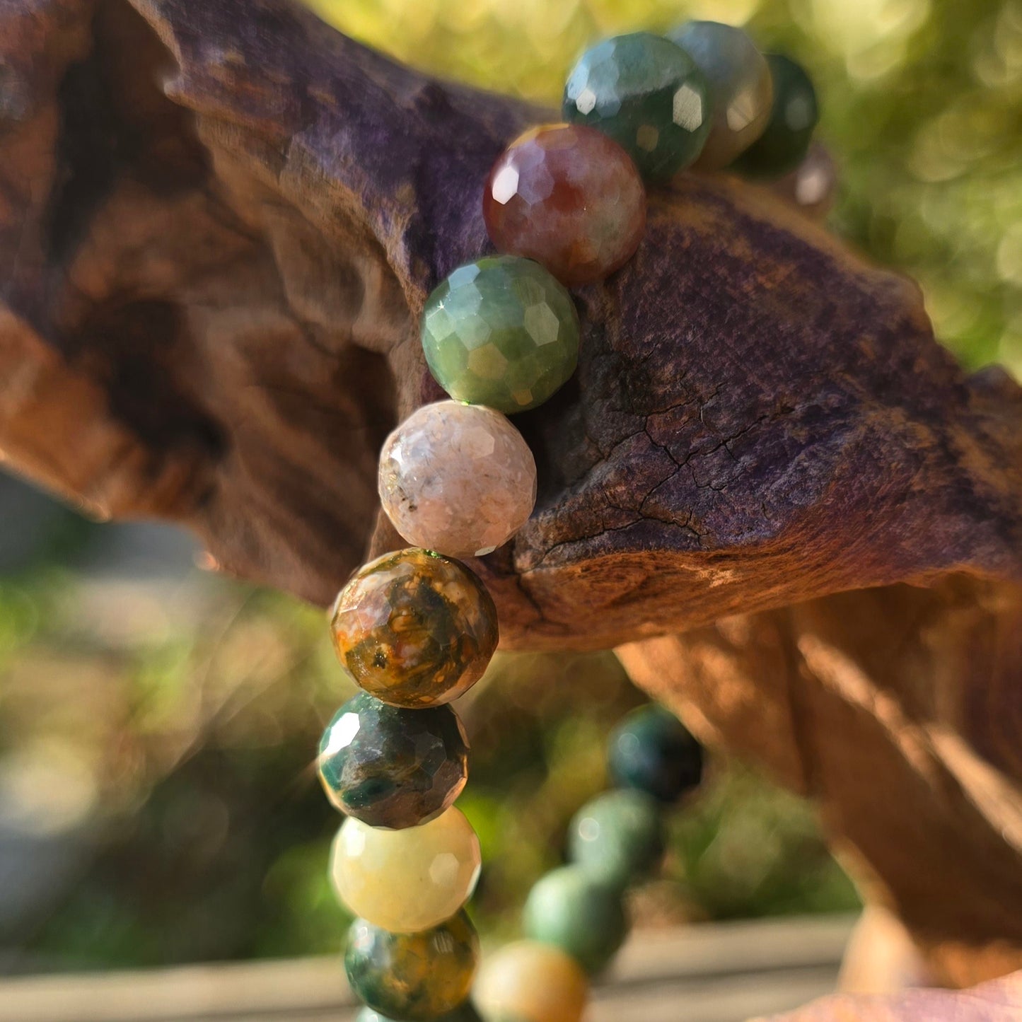 Oceaan Jaspis (gefacetteerd) (8mm)