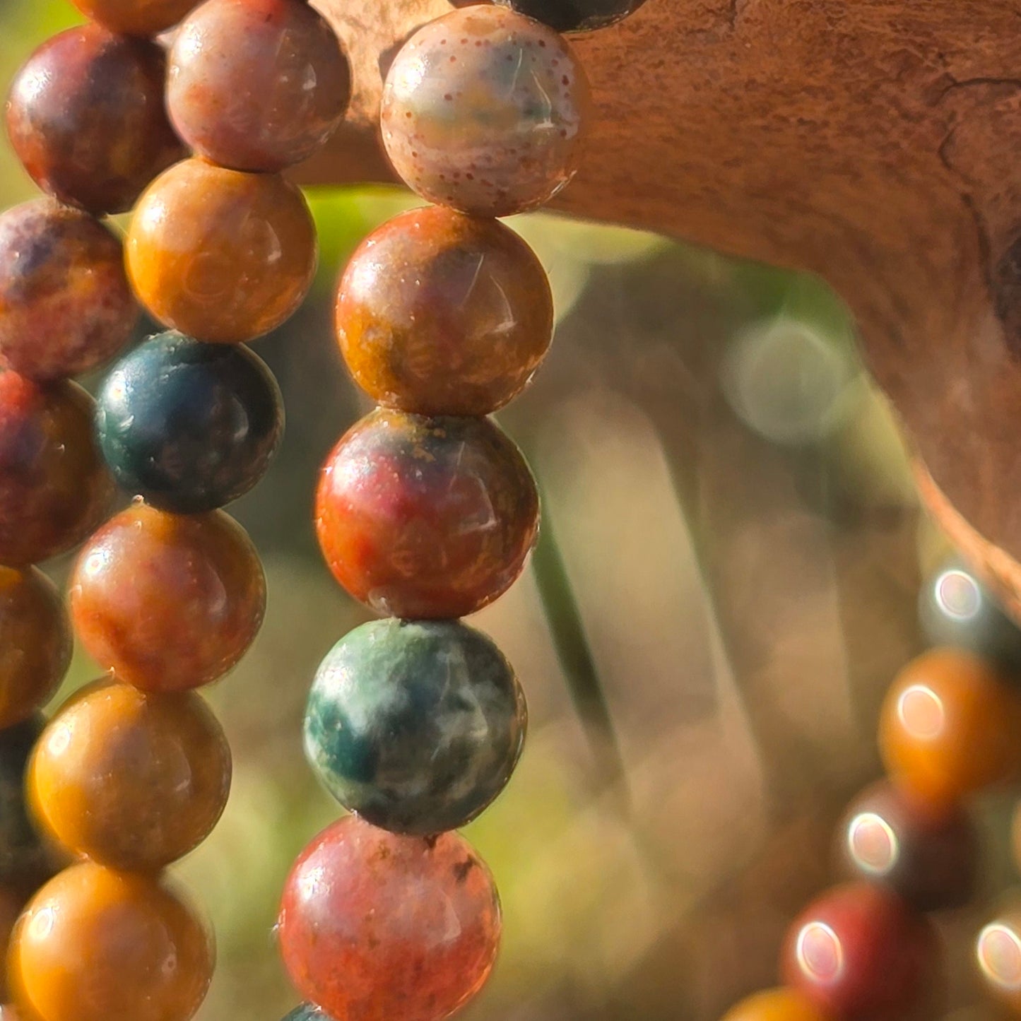 Oceaan Jaspis Armbandjes (4mm)