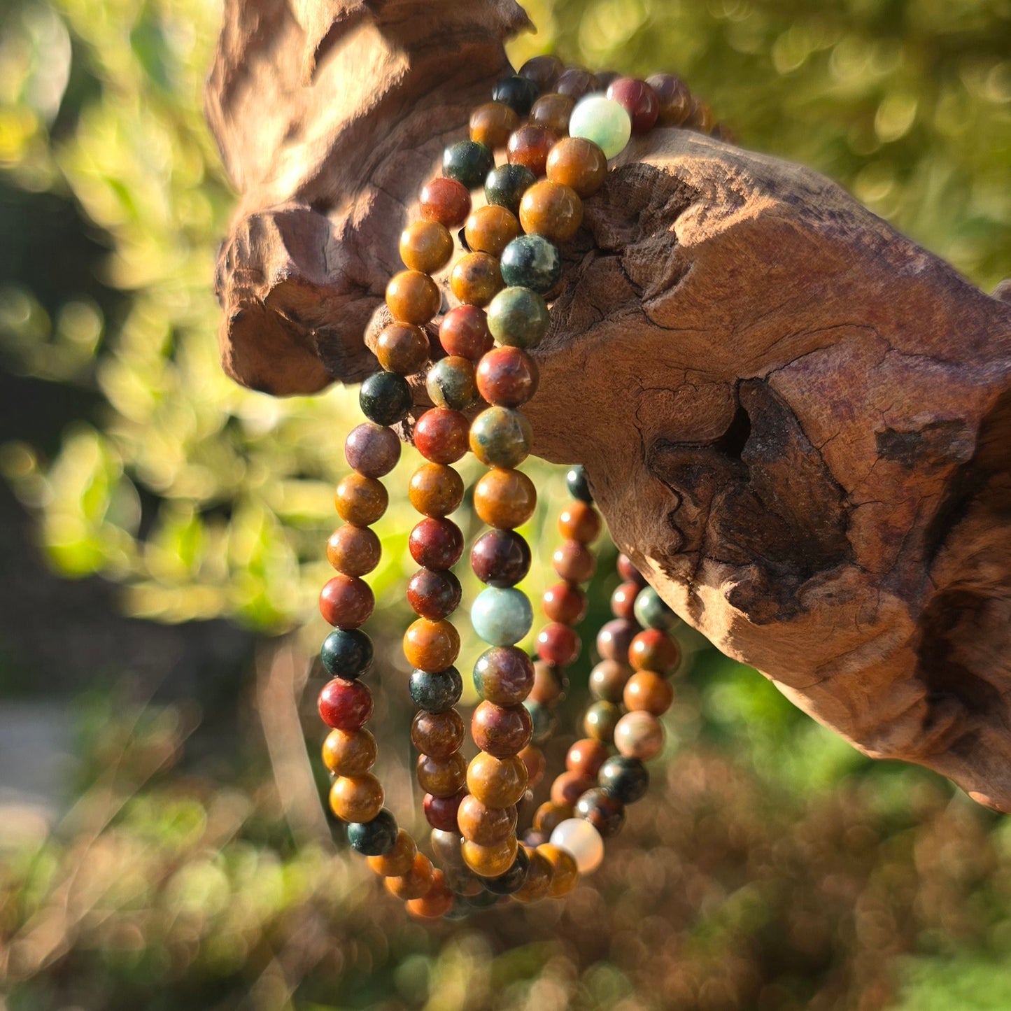 Oceaan Jaspis Armbandjes (4mm)