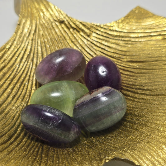 Trommelstenen Fluoriet (per stuk)