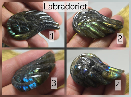 Palmsteen Labradoriet (angelwing)