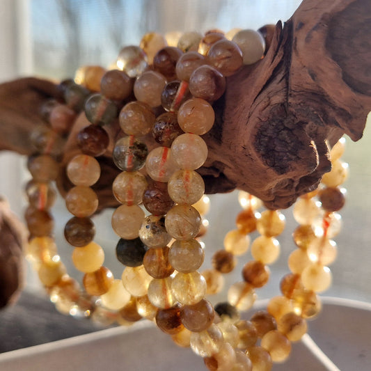 Rutielkwarts Armbandjes (8mm kralen)