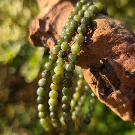 Groene Jade Armbandjes (4mm)