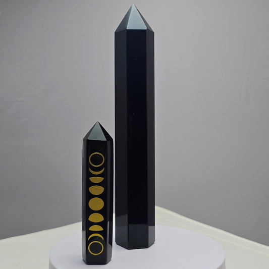 Zwarte Obsidiaan toren