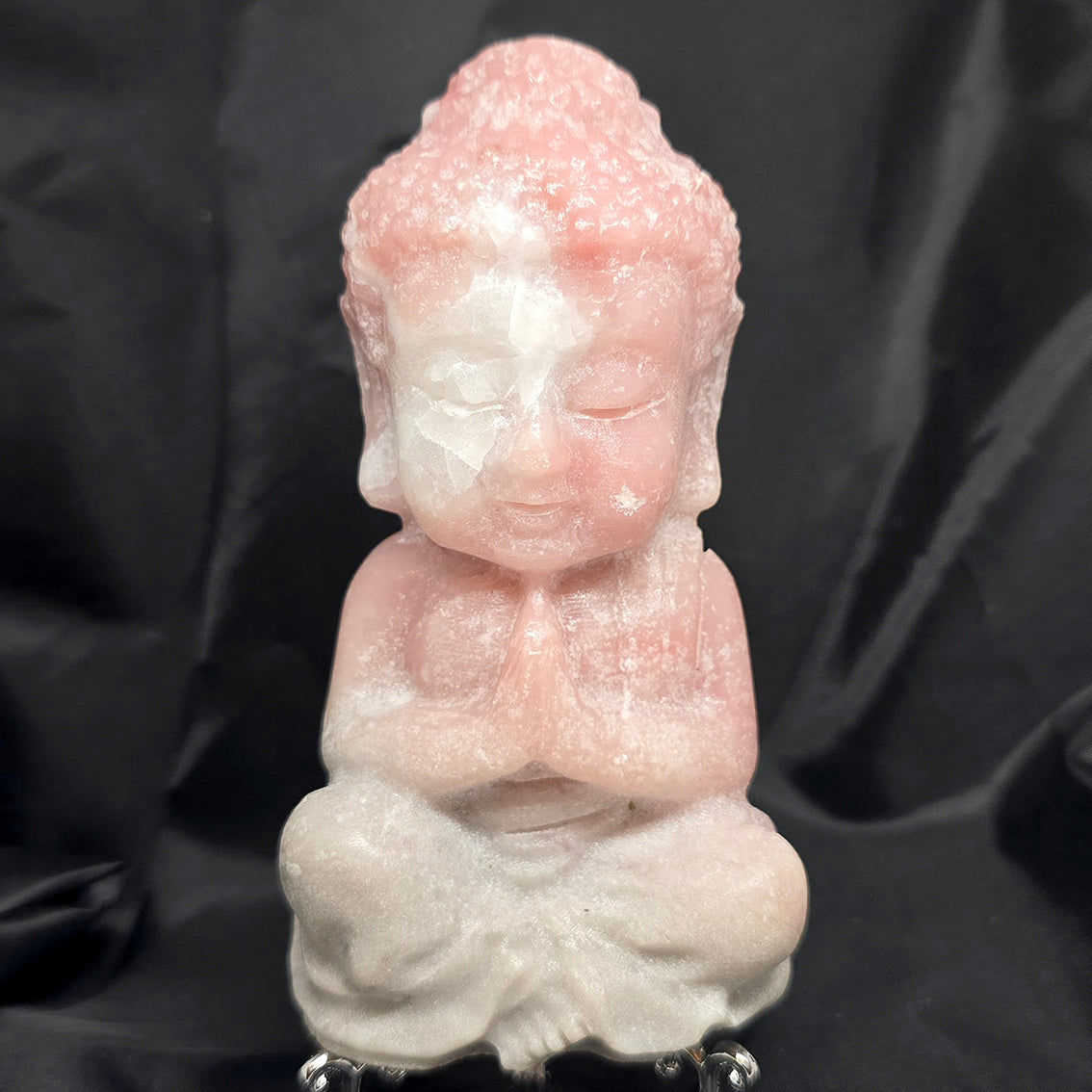 Roze (Peru) Opaal Baby Boeddha