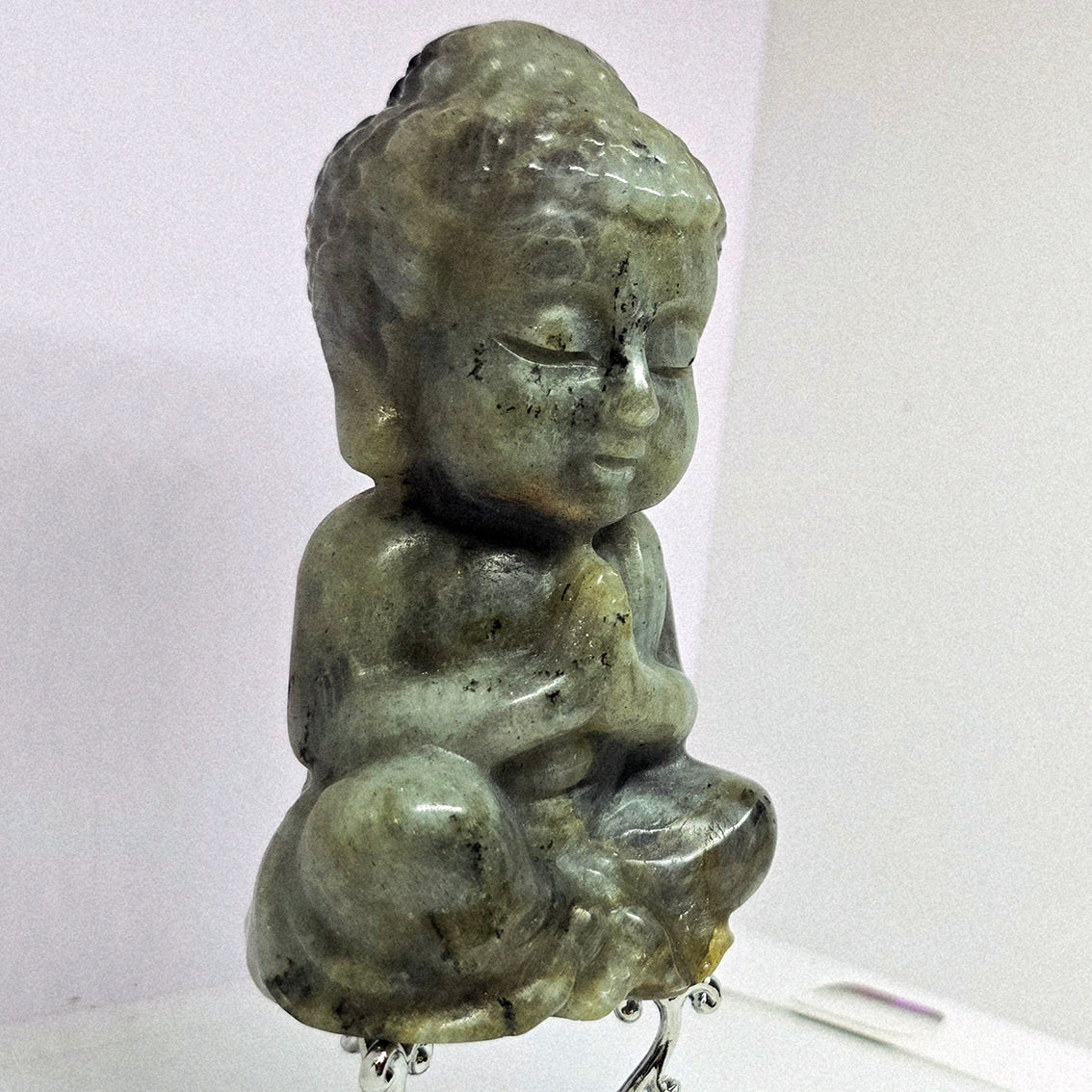 Labradoriet Baby Boeddha